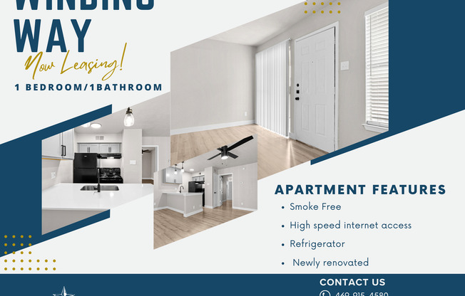 1 bed, 1 bath, 528 sqft, $1,275, Unit 110