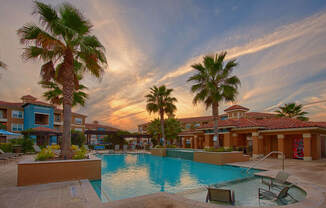 Swimming Pool With Lounge Chairs at Century South Shore Apartments, League City, 77573