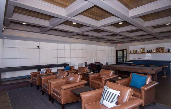 Theater Seating at the Private Game Room