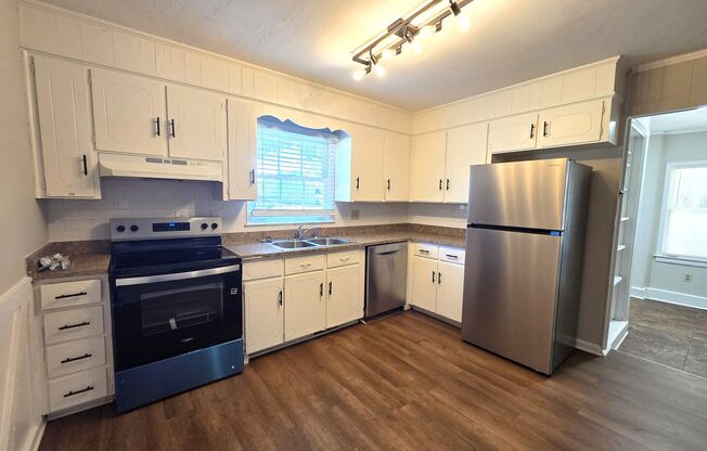Large Brick Ranch with Private Fenced Yard in East Charlotte