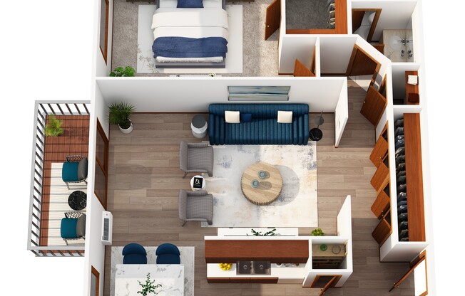 1 bed, 1 bath, 875 sqft, $1,185