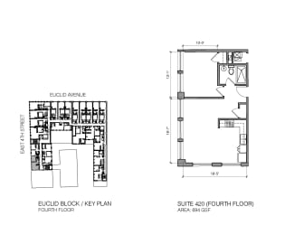 1 bed, 1 bath, 633 sqft, $1,290