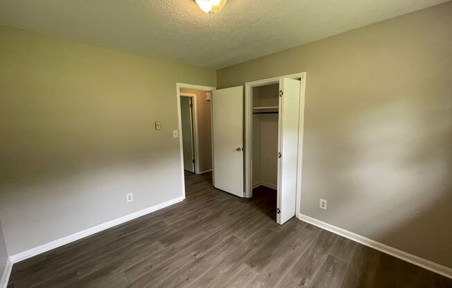 3 bedroom 1 bath brick ranch house.
