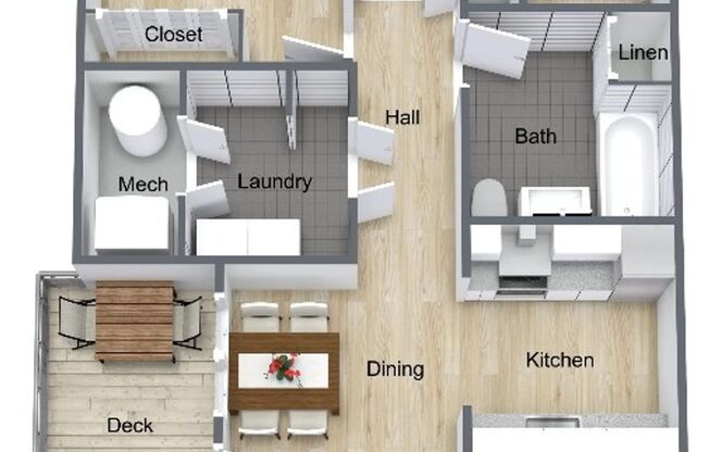 Clark Place Apartments 2 & 3 Bed