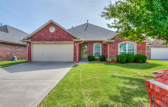Gated Community + Edmond Schools + Lawn care Included