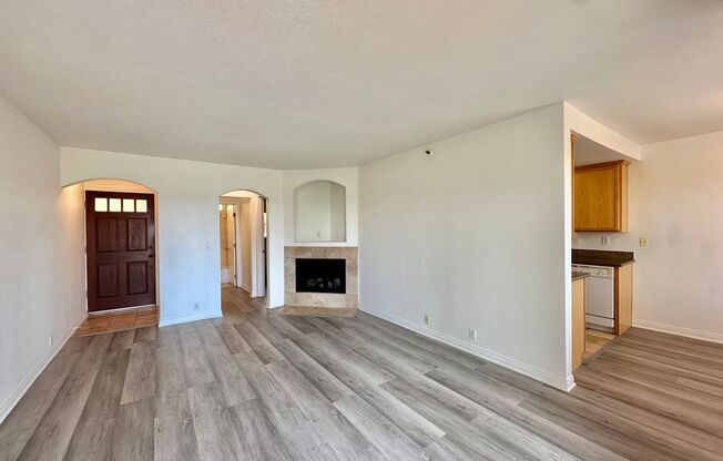 Updated Crown Point Condo With Wood Style Flooring Throughout And Bay Views From Balcony