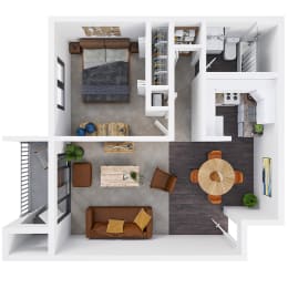 1 bed, 1 bath, 650 sqft, $1,250