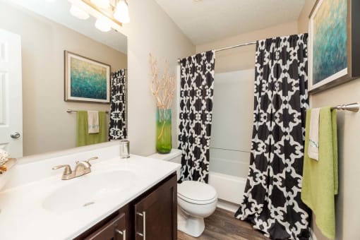 Large Soaking Tub In Bathroom at The Timbers, Richmond, 23235