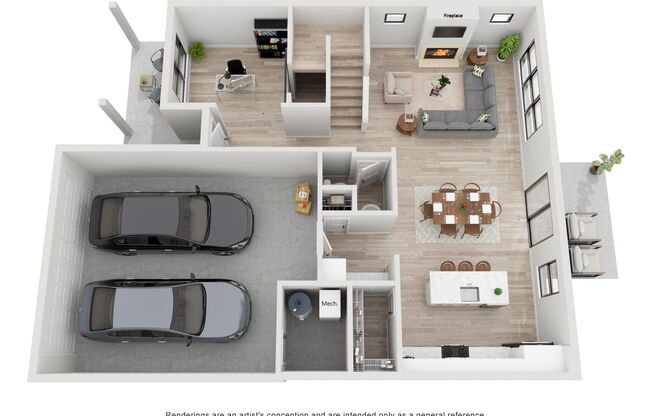 4 beds, 3.5 baths, 2,612 sqft, $3,950, Unit 10074