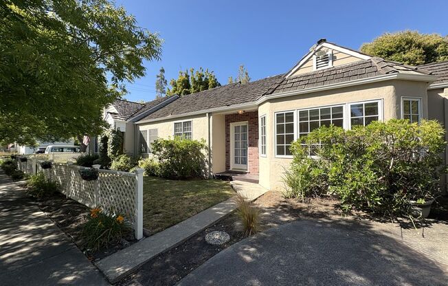 Charming Updated 4BR Home on Prime Corner Lot in Old Palo Alto