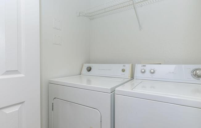 AVAILABLE WASHER AND DRYER IN HOME