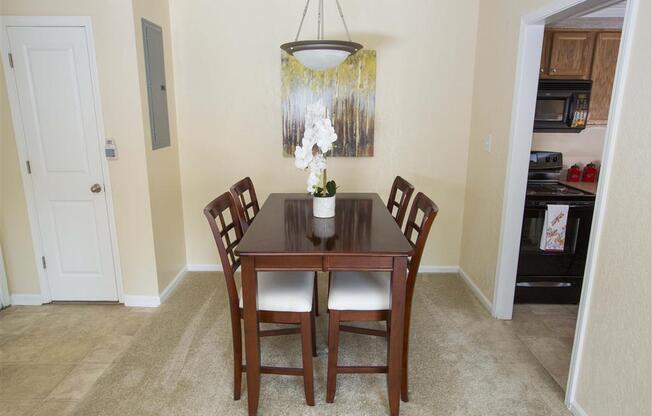 Apartment Dining Room