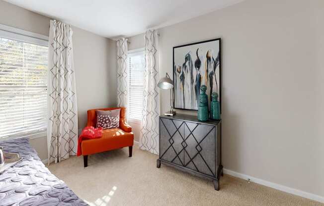 Bedroom Sofa at Heritage at Waters Landing, Germantown, MD, 20874