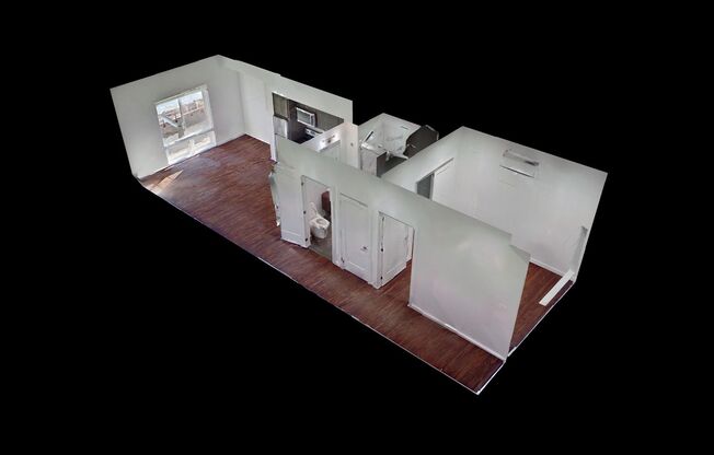 1 bed, 1 bath, 565 sqft, $1,607, Unit 404