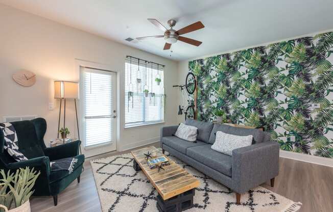 Living Area at The Bend Arbordale, Williamsburg, VA