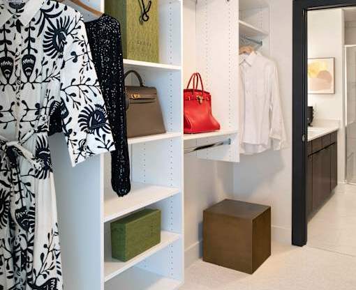 Master Closet at 220 Meridian, Indianapolis, IN 46204