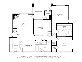 3 beds, 2 baths, 1,374 sqft, $2,999