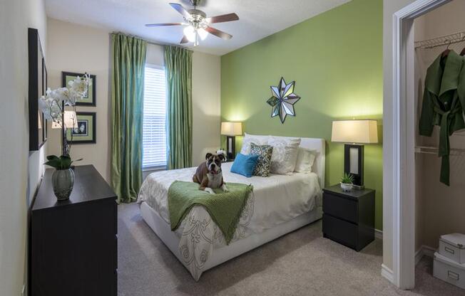 Beautiful Bright Bedroom With Wide Windows at Wyndchase at Aspen Grove, Franklin