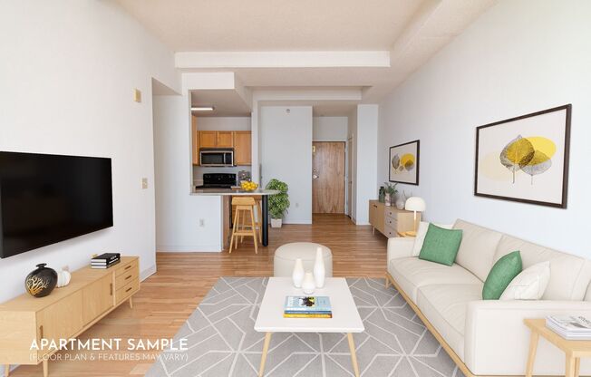 1 bed, 1 bath, 728 sqft, $1,820, Unit 0703