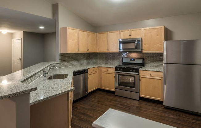 Fully Equipped Kitchen at Owings Park Apartments, Owings Mills, 21117