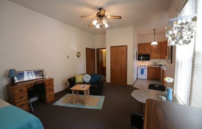 Studio, 1 bath, $1,145