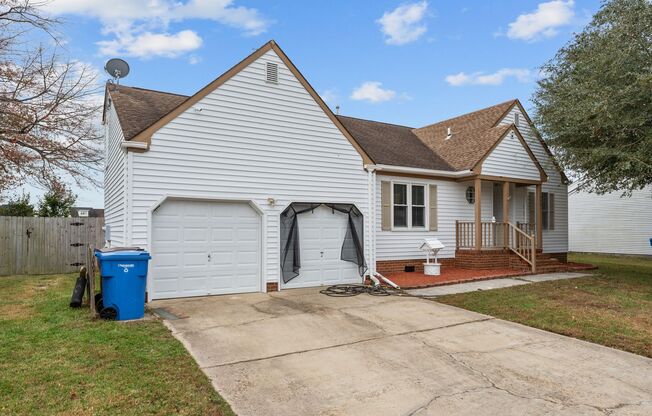 Radiant ranch-style home in Chesapeake!