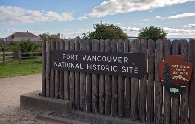 Parc Central_Vancouver WA_Fort Vancouver sign