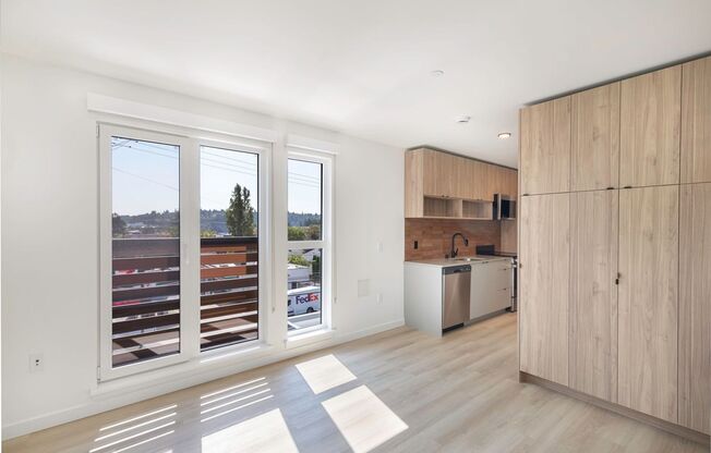 Studio, 1 bath, 314 sqft, $1,595, Unit 222