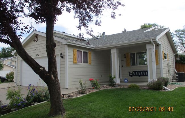 Beautiful 3 Bedroom, 2 Bath, Ranch home for rent in Loveland!