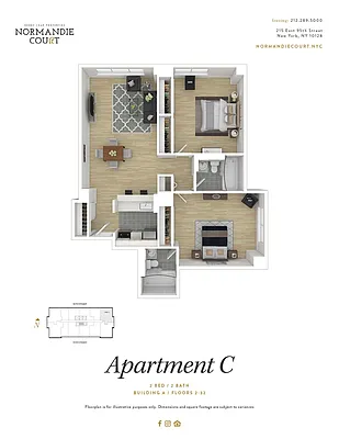 Studio, 1 bath, $5,730, Unit A30C