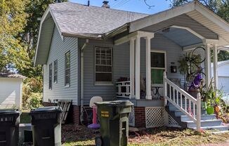 Charming 2-Bedroom House with Front Porch & Abundant Natural Light