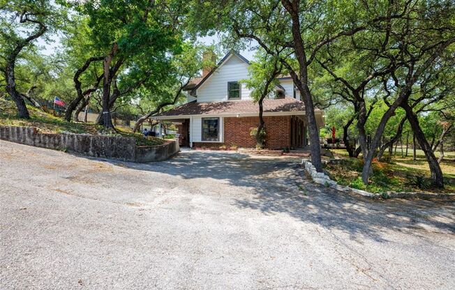 Custom-built home on 3.02 acres in a private & desired Austin Area