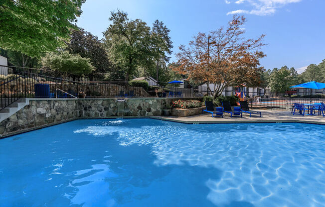 Swimming Pool area at Arbors at East Cobb Apartments, Georgia, 30062