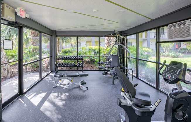 Modern Fitness Center at The Oasis Apartments, Florida, 32114