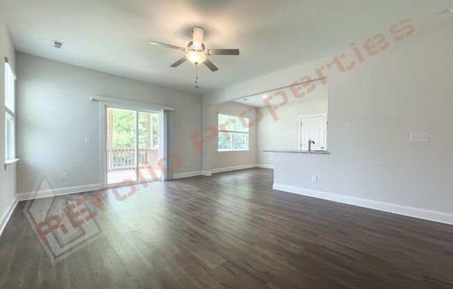Charming 4 Bedroom, 2.5 Bath, 2-Car Garage Home @ Creekside at Sunset Lake, Holly Springs, Available Now!!