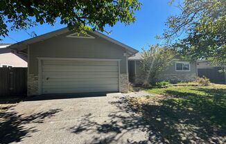 Updated 3 Bedroom 2 Bathroom Single Family Bennett Valley Home with A/C