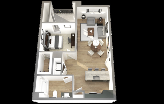 1 bed, 1 bath, 765 sqft, $1,470, Unit 241