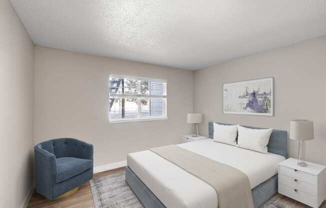 Plank-style flooring throughout at Verona Apartments in Littleton, CO