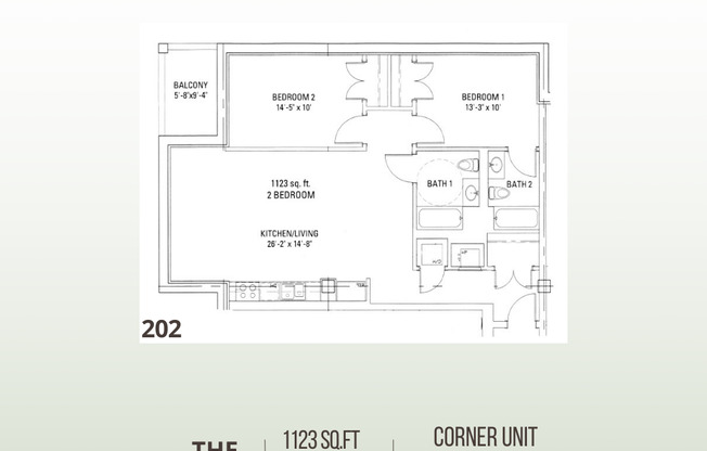 2 beds, 2 baths, 908 sqft, $3,650, Unit 952-202