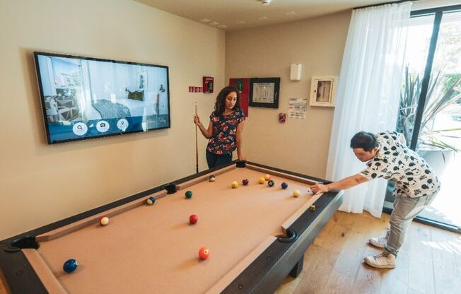 Billiards Table at Fedora Bliss LLC, California
