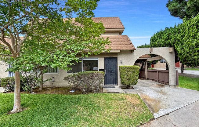 Charming 3BD/3BA Townhouse in University City W/ W/D, Tandem Carport, & Private Patio!