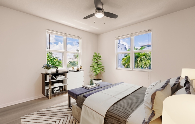 2 beds, 2 baths, 1,190 sqft, $3,641