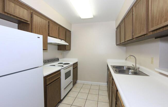Providence Pointe provides spacious kitchens