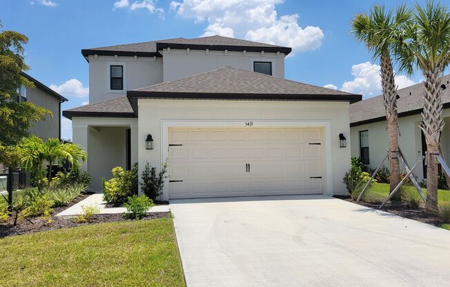 Seasonal/short term ONLY  Almost brand new 3/4 SFH at Grandview community in Bradenton