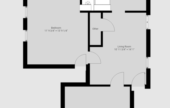2 beds, 1 bath, 574 sqft, $1,495, Unit 103-105 Center Street, West Haven, CT 06516