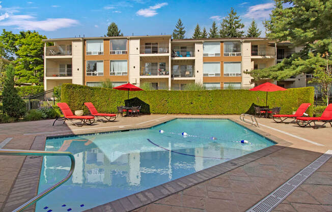 Adagio - pool Apartments in Bellevue, WA