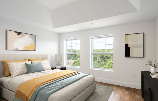 Bedroom with Hard Surface Flooring