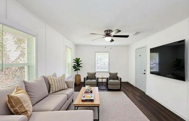 Beautifully renovated and upgraded 4-bedroom, 2-bath home located in Angleton, Texas. This property has been fully rehabbed with modern updates throughout, offering a clean, comfortable, and move-in-ready living environment. The home features a spacious l