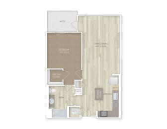 1 bed, 1 bath, 815 sqft, $2,990