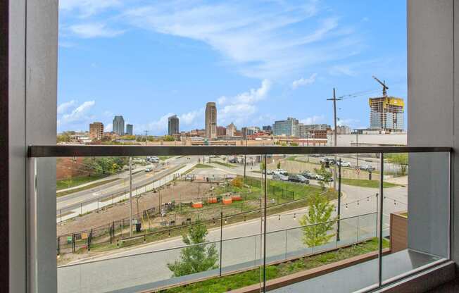 234 Market Apartments Outdoor Patio Lounge With View